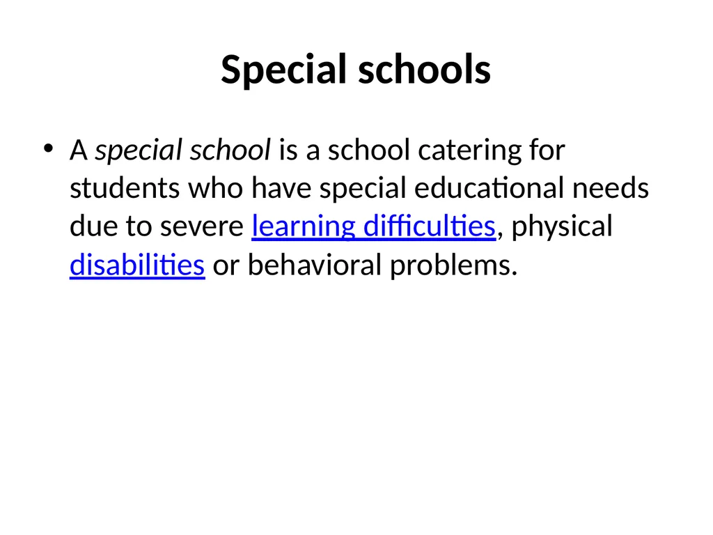 Special Education General education is the - slide 10 of 17