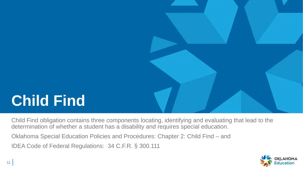 Charter Schools’ IDEA Obligation to Serve Students - slide 11 of 38
