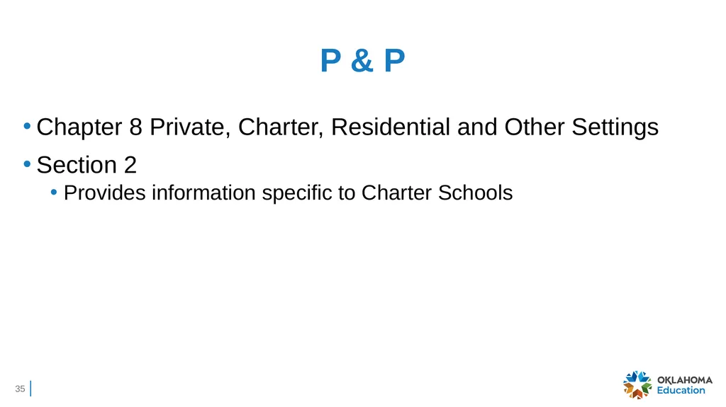 Charter Schools’ IDEA Obligation to Serve Students - slide 35 of 38