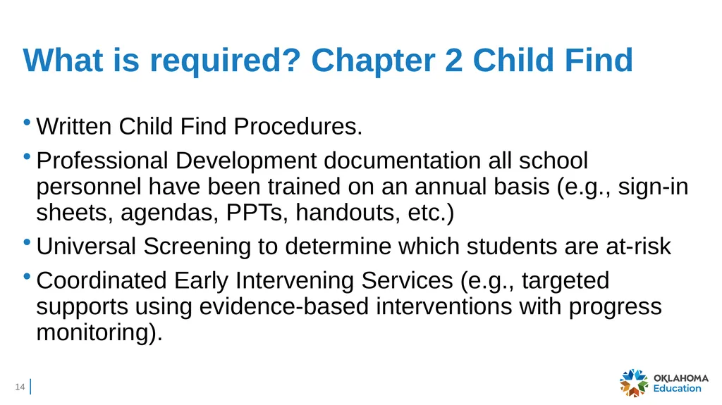Charter Schools’ IDEA Obligation to Serve Students - slide 14 of 38