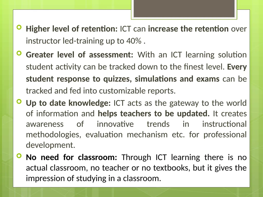 ICT IN TEACHER EDUCATION INFORMATION AND - slide 14 of 15