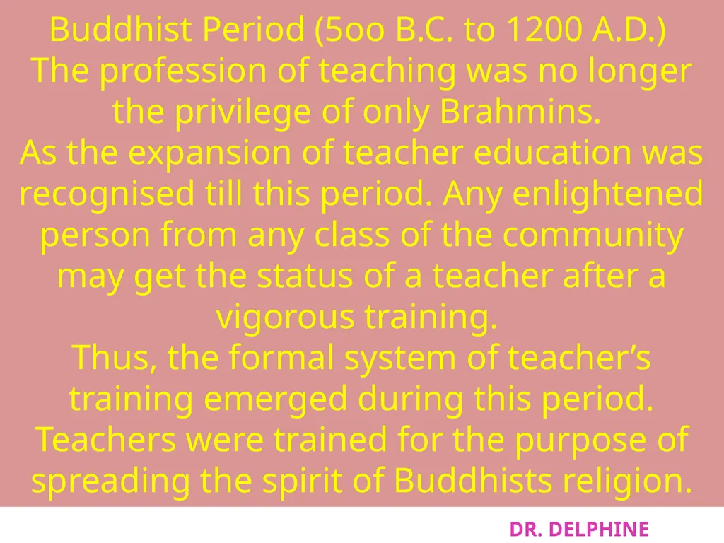 DR. DELPHINE MASTER OF EDUCATION Course Code: FMTE - slide 27 of 54
