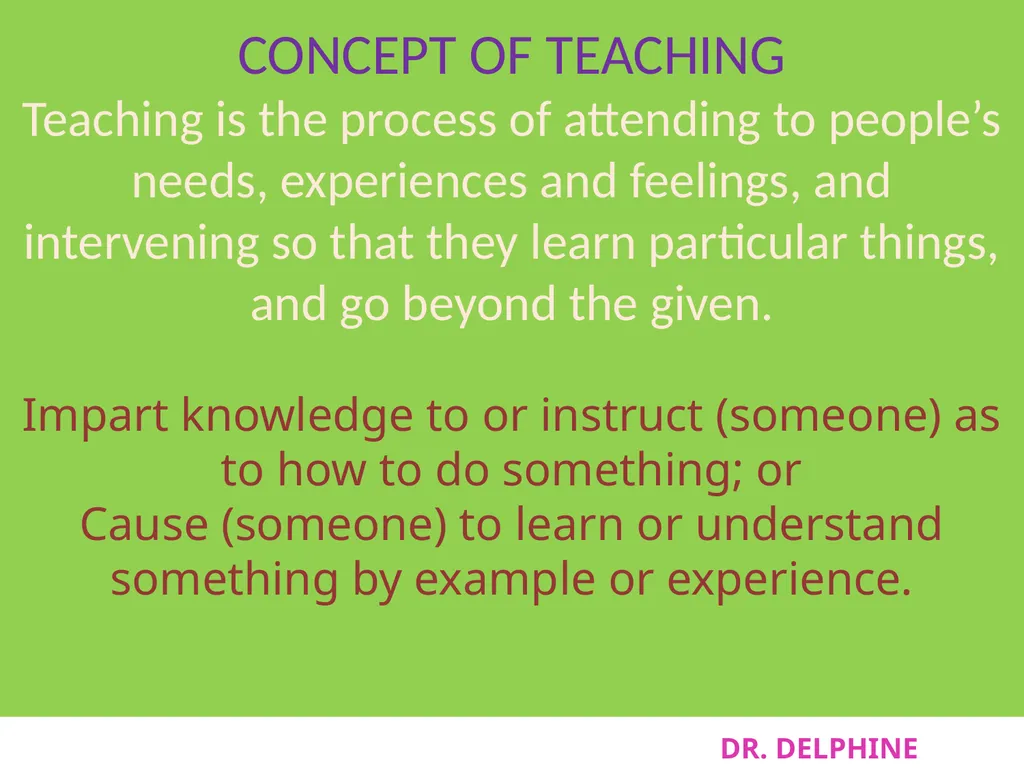DR. DELPHINE MASTER OF EDUCATION Course Code: FMTE - slide 6 of 54