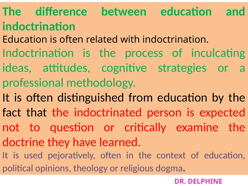 DR. DELPHINE MASTER OF EDUCATION Course Code: FMTE - slide 11 of 54