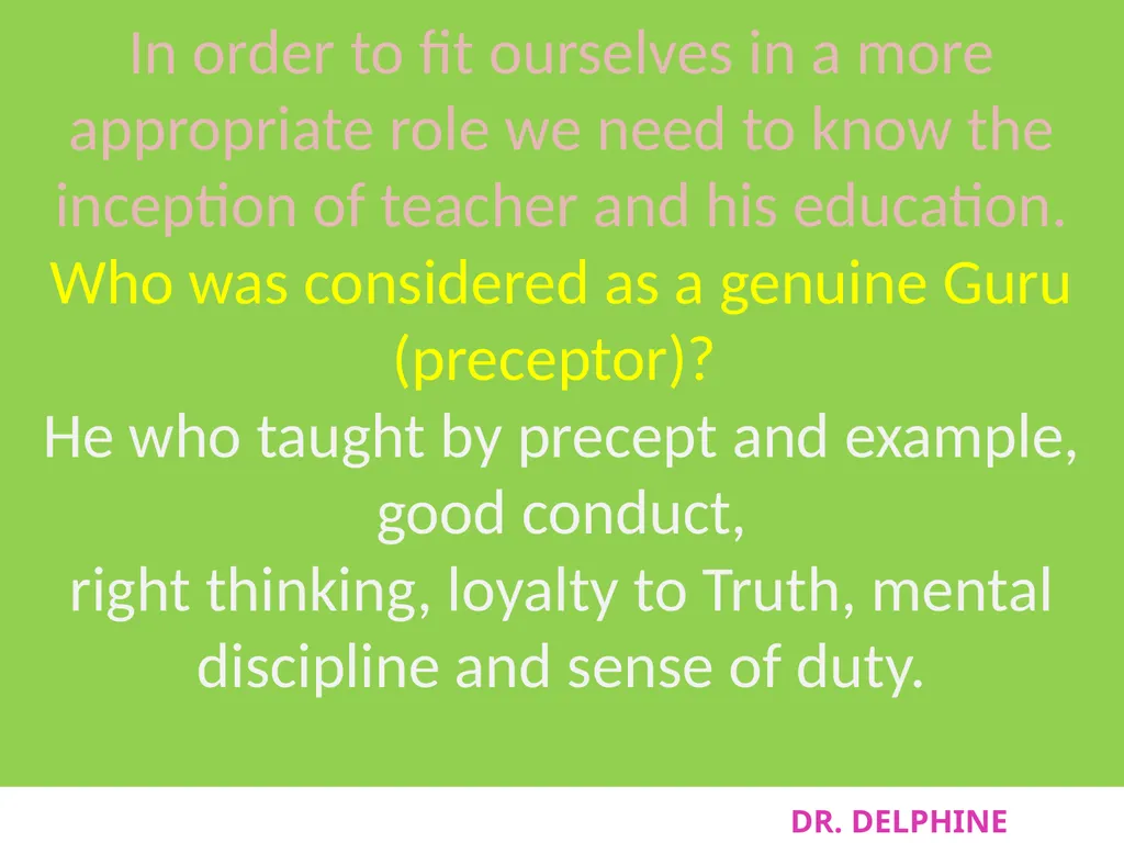 DR. DELPHINE MASTER OF EDUCATION Course Code: FMTE - slide 12 of 54