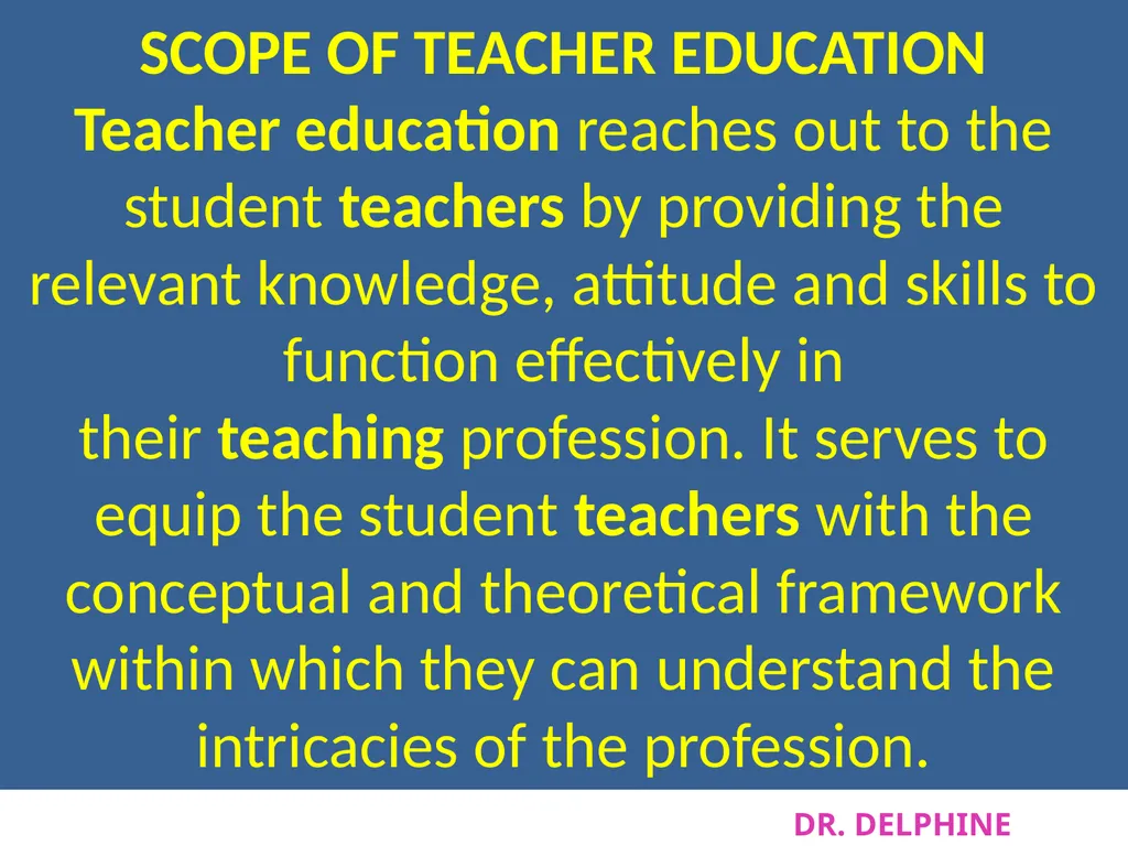 DR. DELPHINE MASTER OF EDUCATION Course Code: FMTE - slide 19 of 54