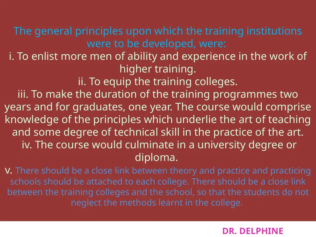 DR. DELPHINE MASTER OF EDUCATION Course Code: FMTE - slide 40 of 54