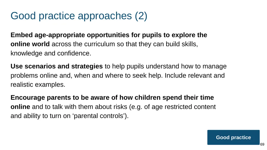 Teaching internet safety and harms ADAPT THIS FOR - slide 69 of 88