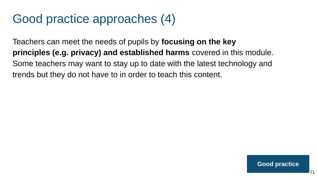 Teaching internet safety and harms ADAPT THIS FOR - slide 71 of 88