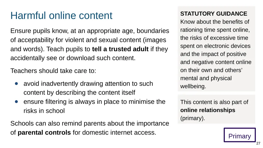 Teaching internet safety and harms ADAPT THIS FOR - slide 27 of 88