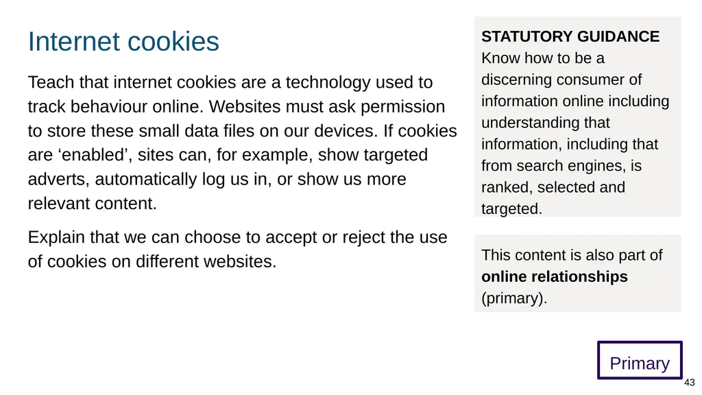 Teaching internet safety and harms ADAPT THIS FOR - slide 43 of 88