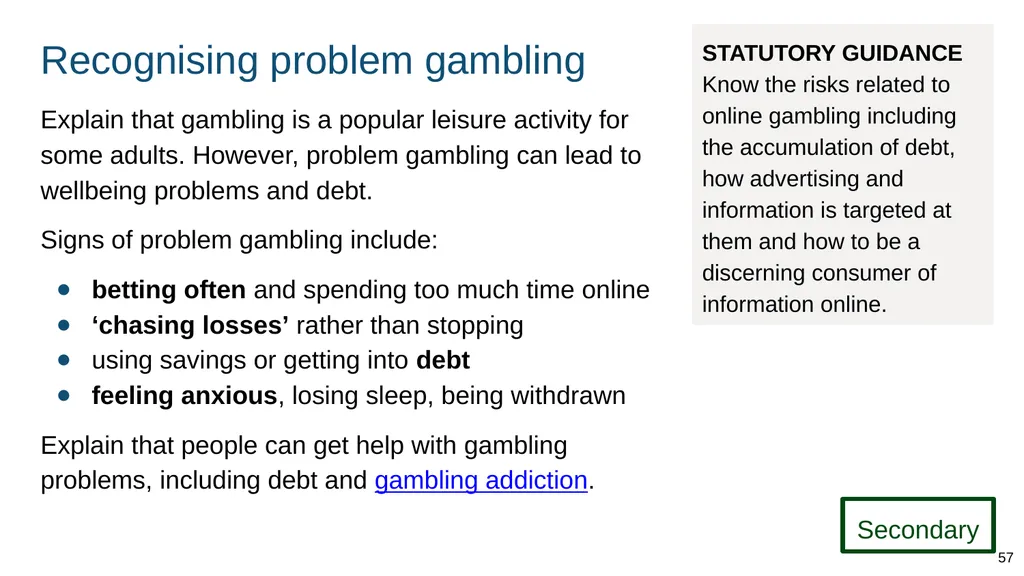 Teaching internet safety and harms ADAPT THIS FOR - slide 57 of 88