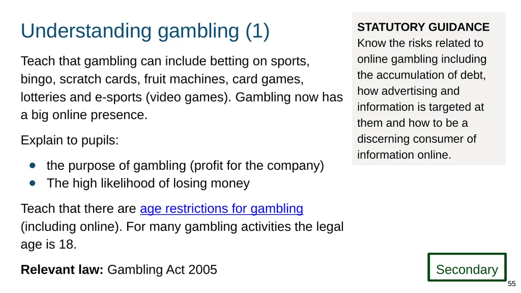 Teaching internet safety and harms ADAPT THIS FOR - slide 55 of 88