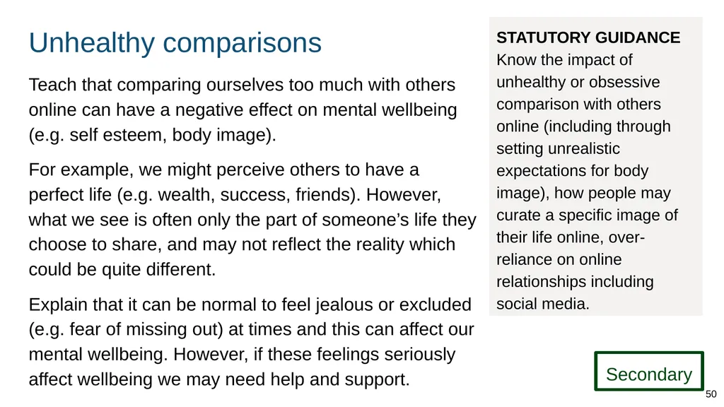 Teaching internet safety and harms ADAPT THIS FOR - slide 50 of 88