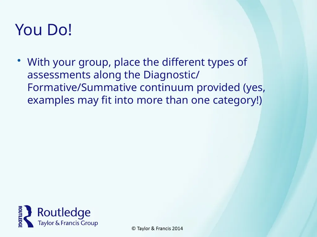 Assessment Table of Contents How Is Assessment - slide 17 of 37