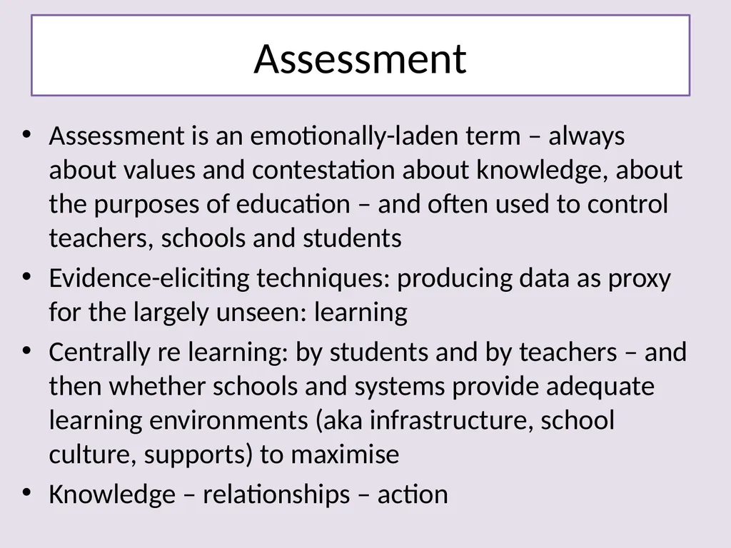Building Assessment Literacy with Teachers and - slide 3 of 21