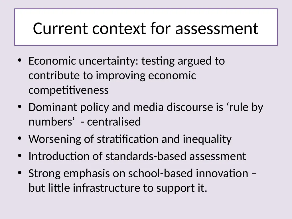 Building Assessment Literacy with Teachers and - slide 6 of 21