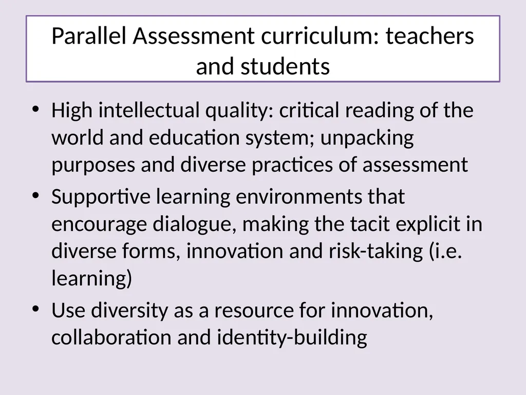 Building Assessment Literacy with Teachers and - slide 19 of 21