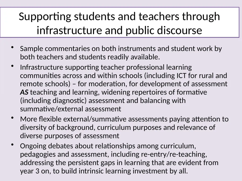 Building Assessment Literacy with Teachers and - slide 20 of 21