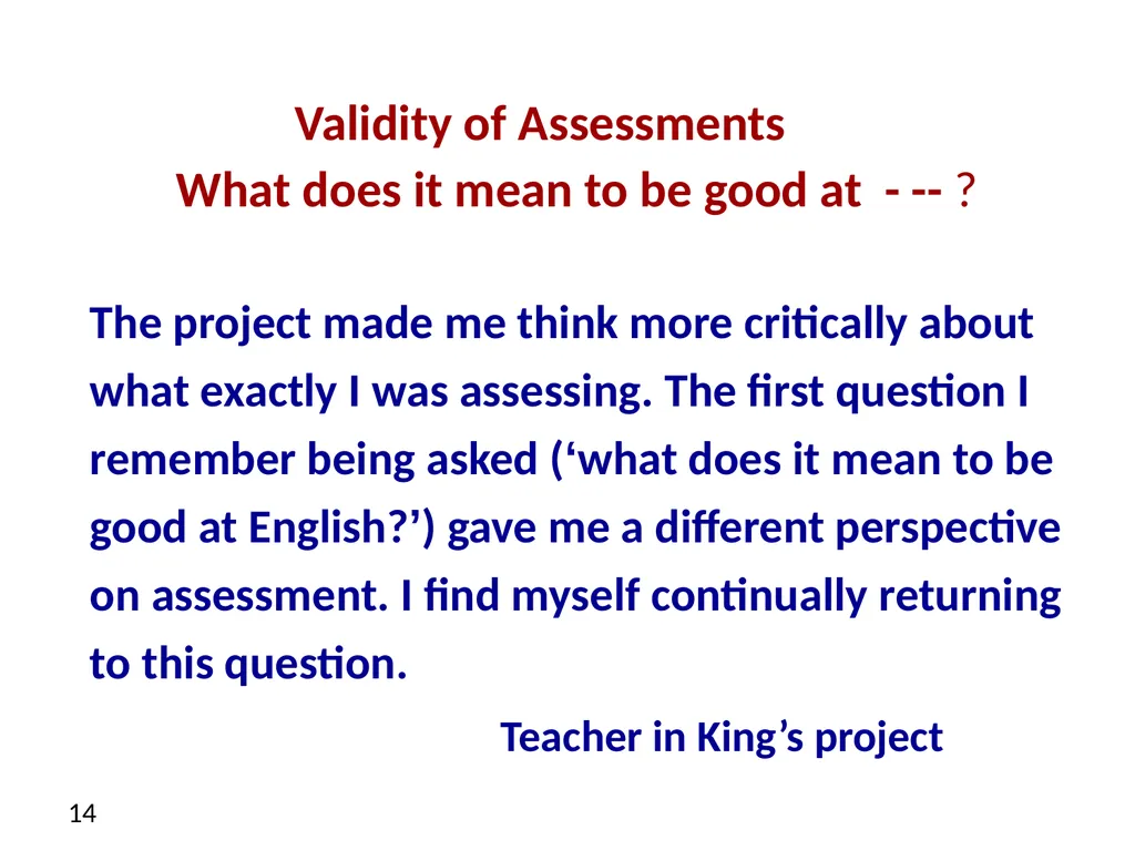 Can high-stakes state assessments be based on - slide 14 of 24