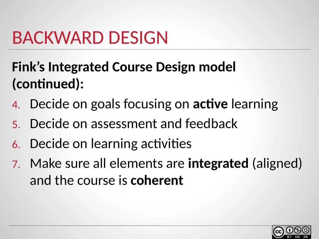 Instructional design models & theories Of Learning - slide 18 of 35