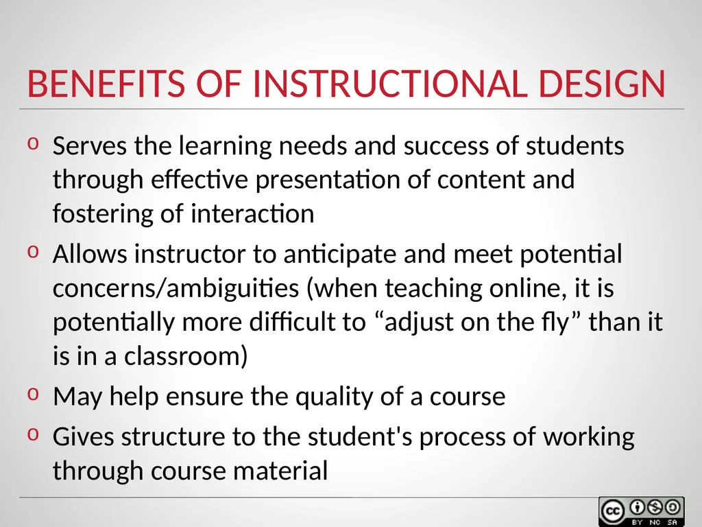 Instructional design models & theories Of Learning - slide 8 of 35