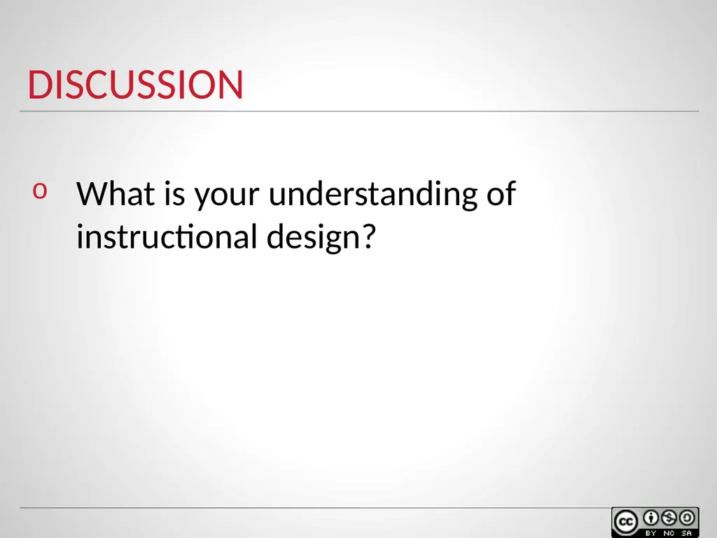 Instructional design models & theories Of Learning - slide 6 of 35