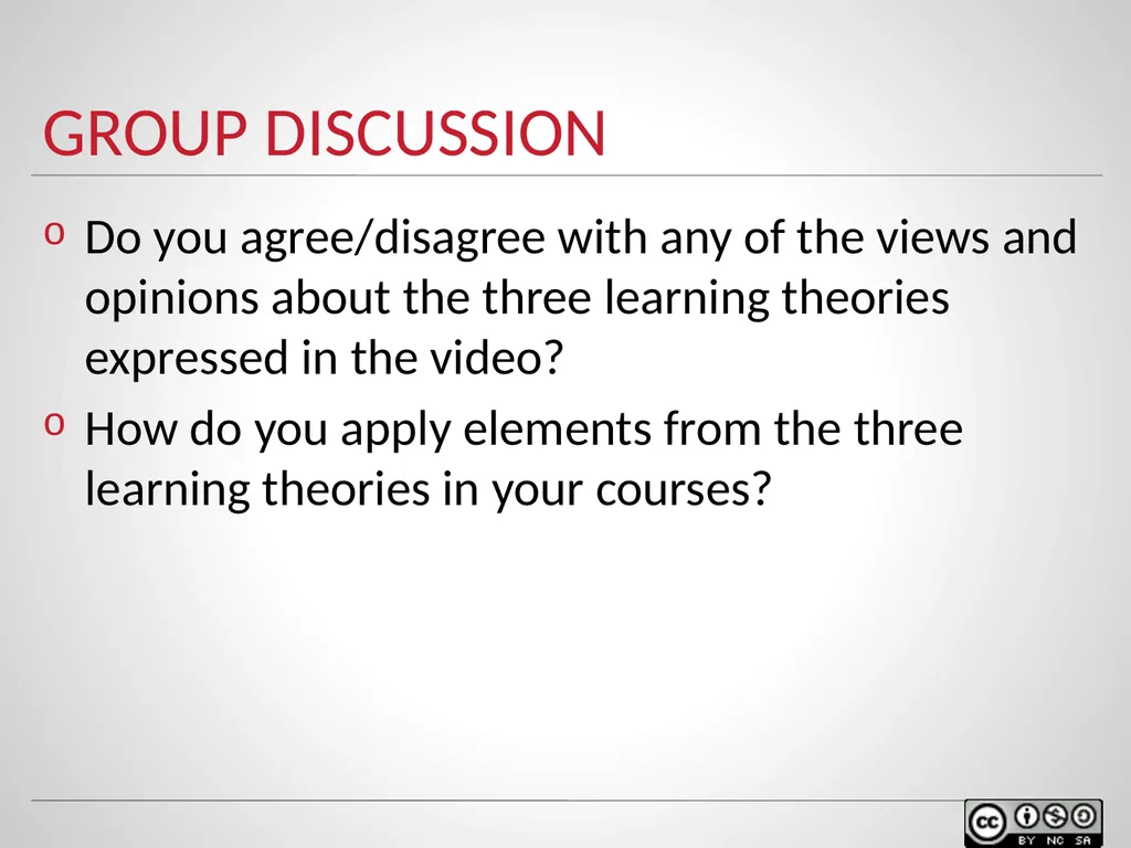 Instructional design models & theories Of Learning - slide 28 of 35