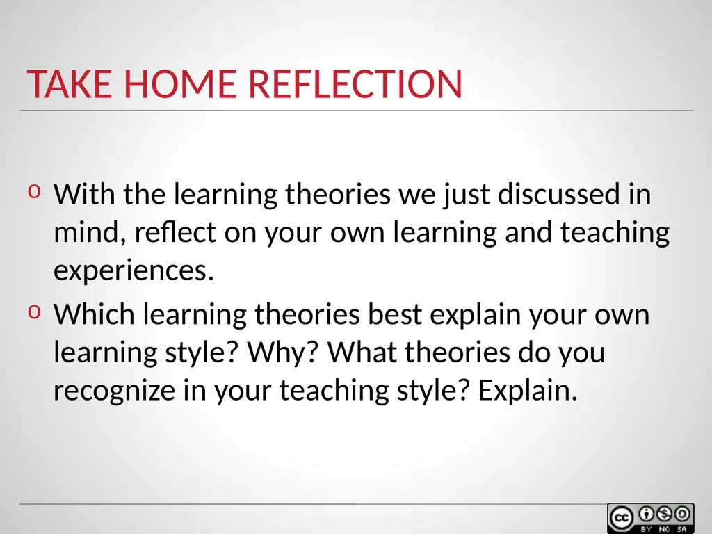 Instructional design models & theories Of Learning - slide 30 of 35