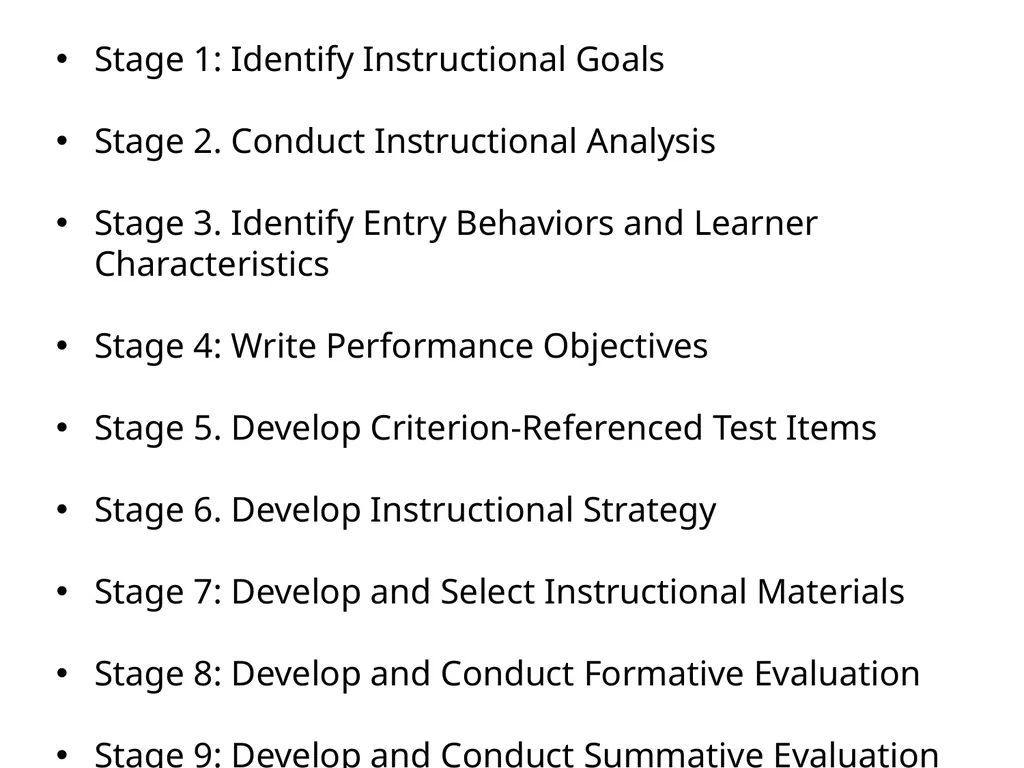 Instructional Design Models Source: - slide 5 of 7
