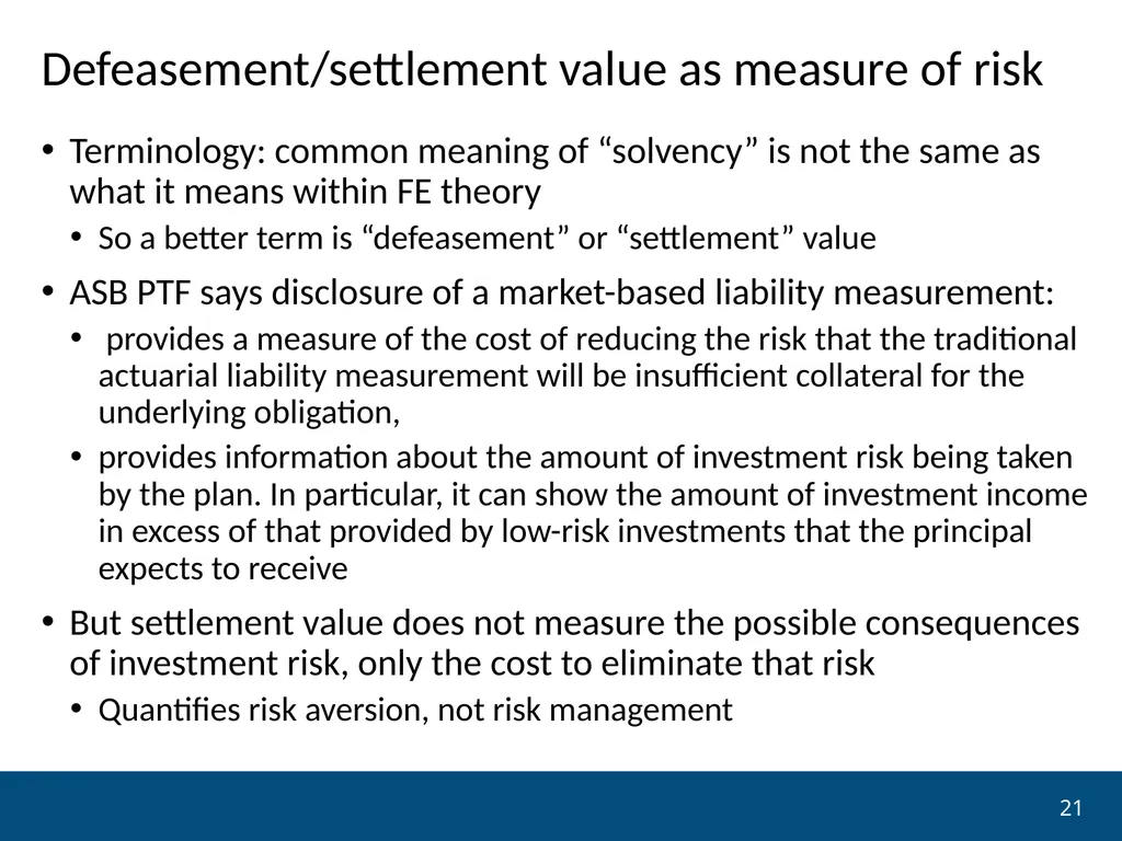 NCPERS presents Financial Economics and the - slide 21 of 30