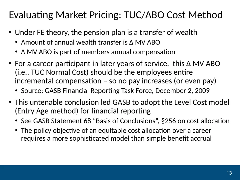 NCPERS presents Financial Economics and the - slide 13 of 30