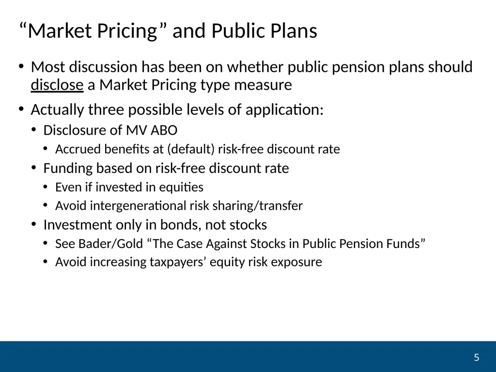 NCPERS presents Financial Economics and the - slide 5 of 30