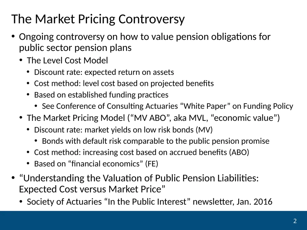 NCPERS presents Financial Economics and the - slide 2 of 30