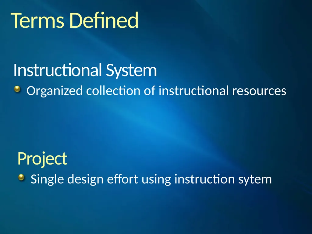 ADDIE Model Instructional System Development - slide 3 of 20