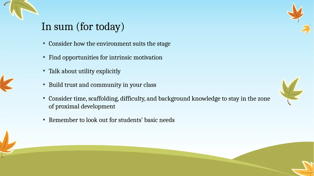 Scholarship of Teaching & Learning: Practical - slide 19 of 22