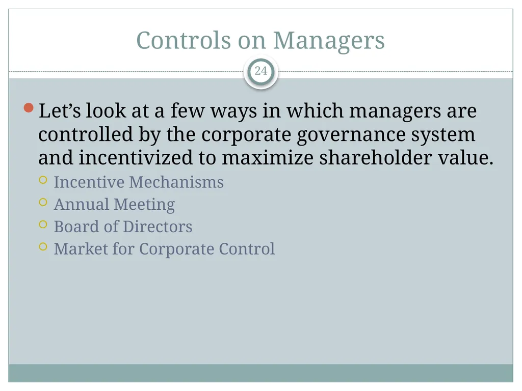 The Corporation and How it Functions P.V. - slide 24 of 48