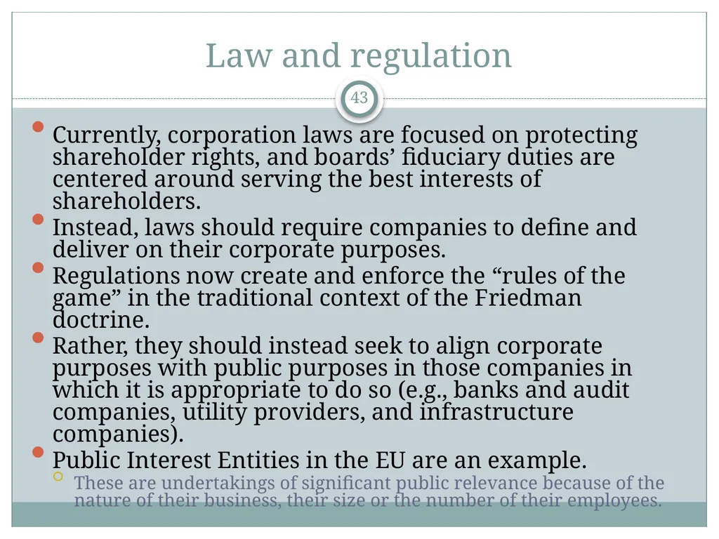 The Corporation and How it Functions P.V. - slide 43 of 48