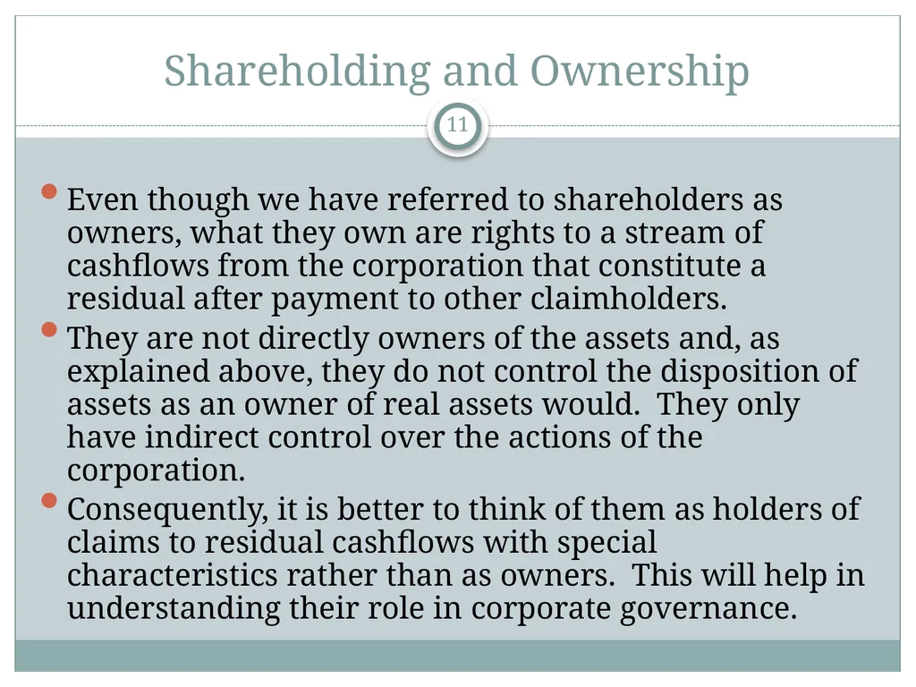 The Corporation and How it Functions P.V. - slide 11 of 48