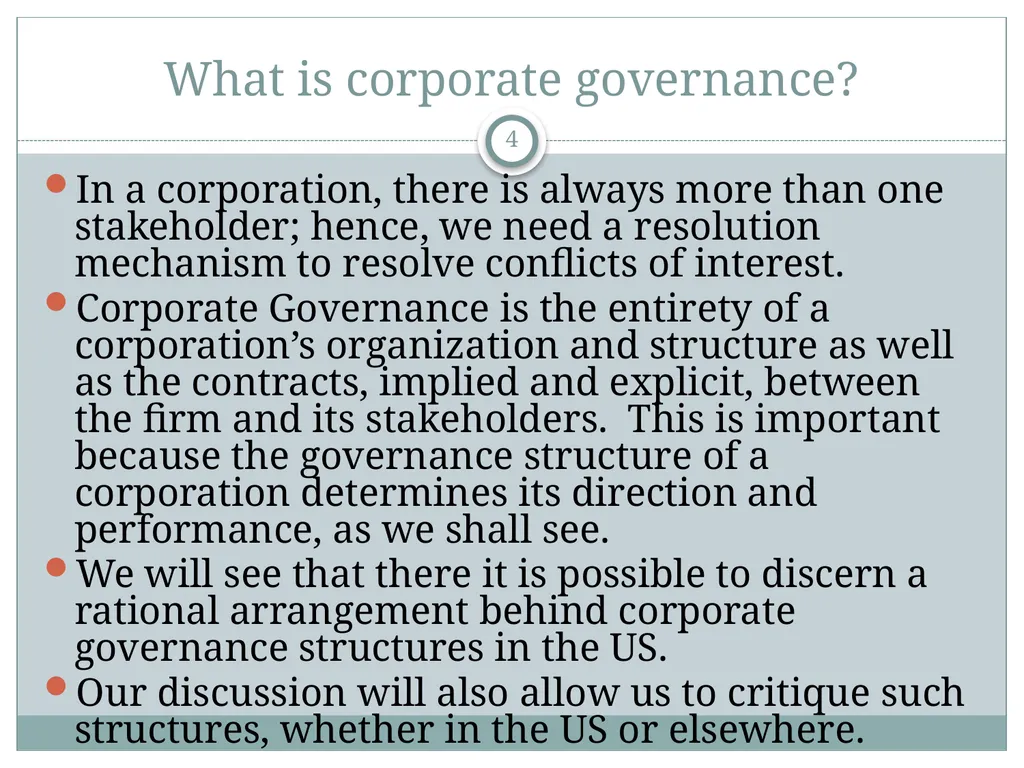The Corporation and How it Functions P.V. - slide 4 of 48