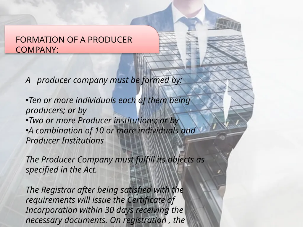 TYPES O COMPA F NIES Its voluntary incorporated - slide 19 of 25