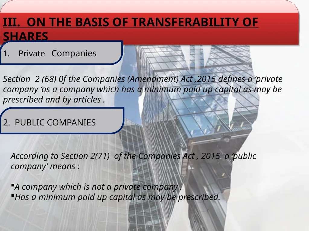 TYPES O COMPA F NIES Its voluntary incorporated - slide 9 of 25