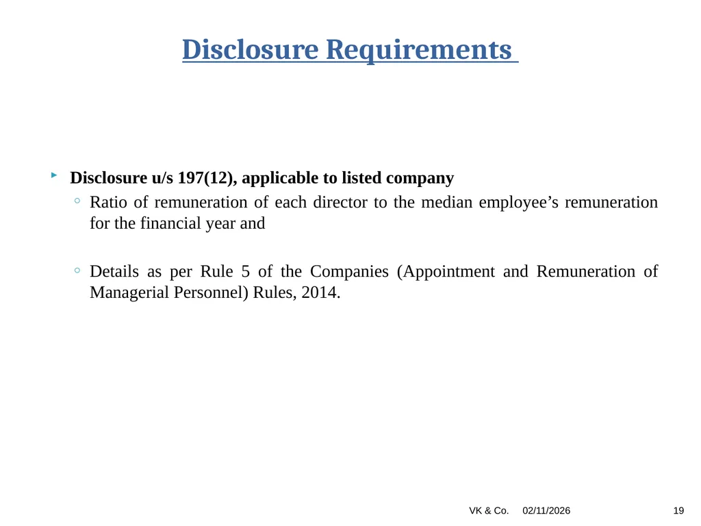 1 Managerial Remuneration Ambika Mehrotra Vinod - slide 19 of 25