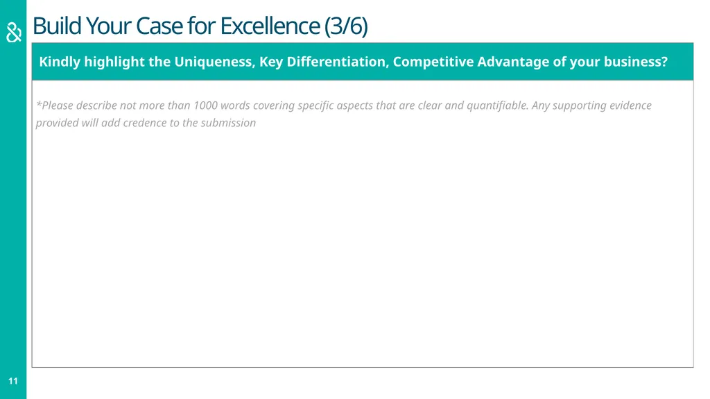 Startup 50: The Trailblazers Nomination Form LEAP - slide 11 of 20