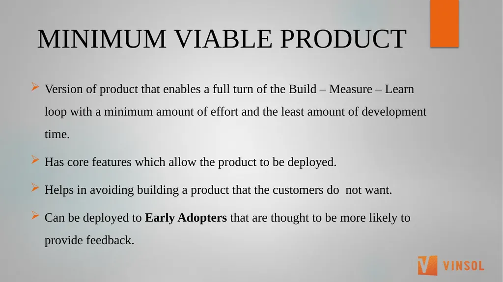 THE LEAN STARTUP (Eric Ries) SUMMARY Preeti bhalla - slide 13 of 35