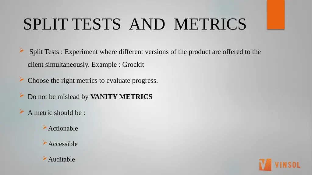 THE LEAN STARTUP (Eric Ries) SUMMARY Preeti bhalla - slide 20 of 35