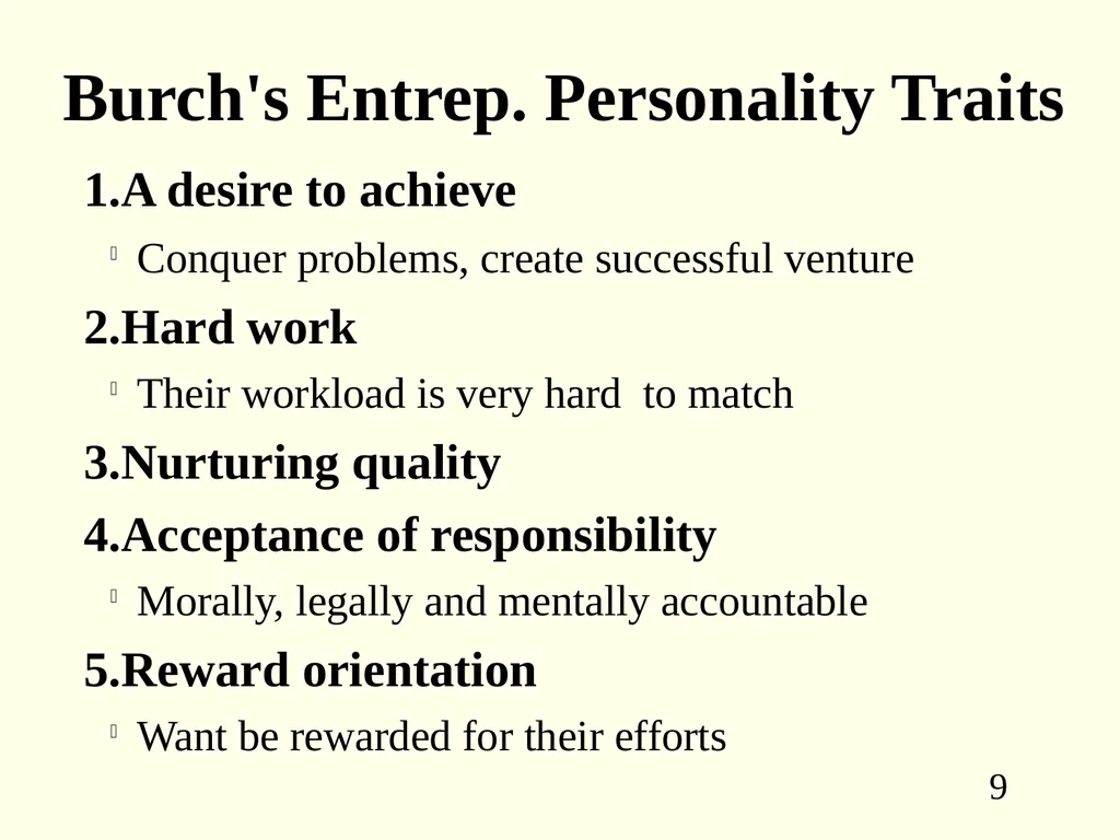 What is an Entrepreneur? ENTREPRENEURSHIP Insane - slide 9 of 15