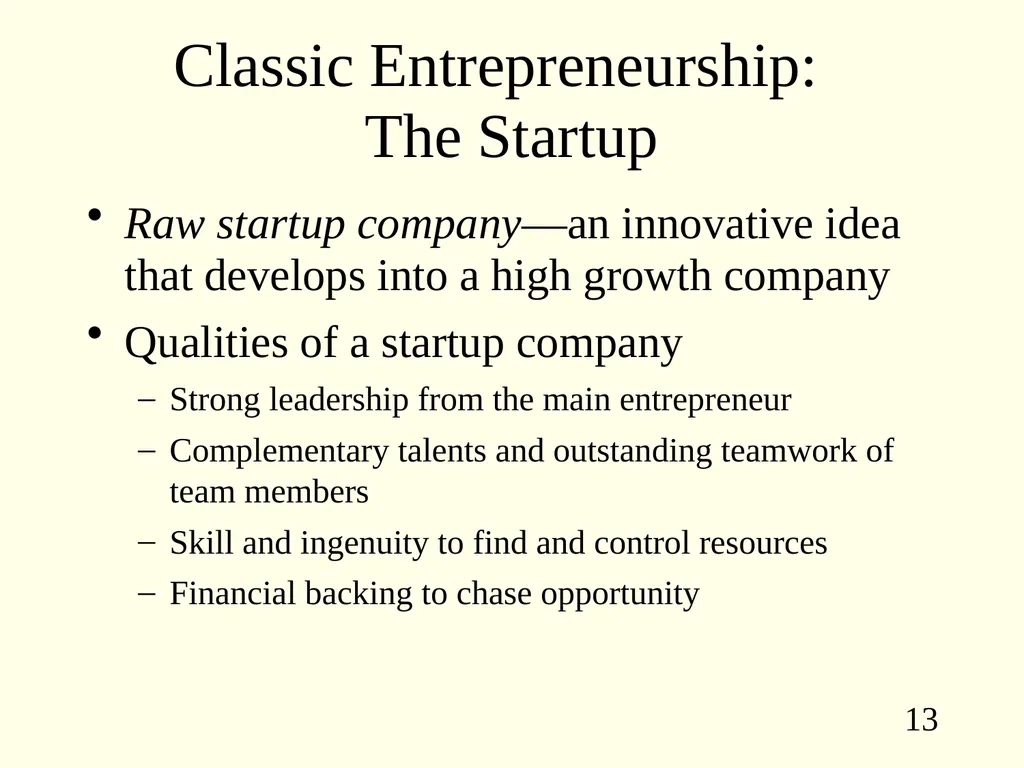 What is an Entrepreneur? ENTREPRENEURSHIP Insane - slide 13 of 15
