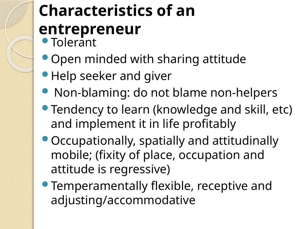 Concept of Entrepreneurship Development and - slide 11 of 13