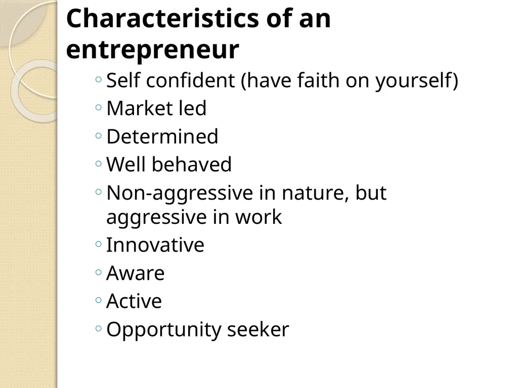 Concept of Entrepreneurship Development and - slide 9 of 13